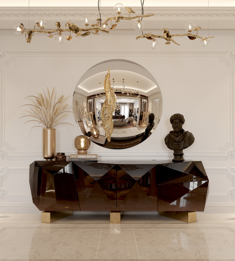 Diamond Sideboard: The Jewel of The Crown in Boca do Lobo’s Exclusive Design