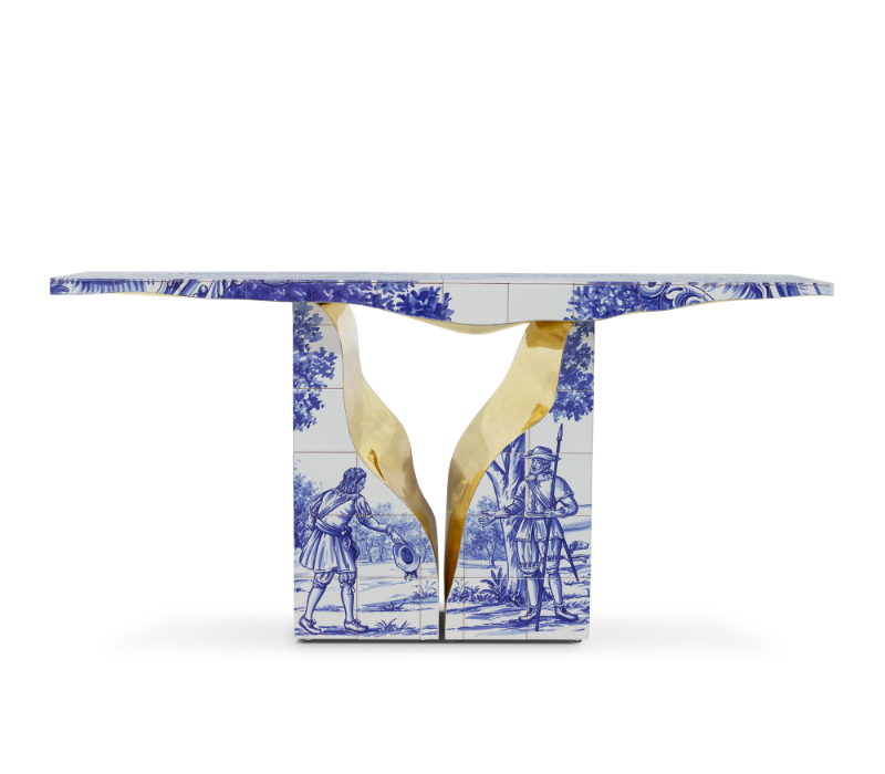 lapiaz tile console by boca do lobo