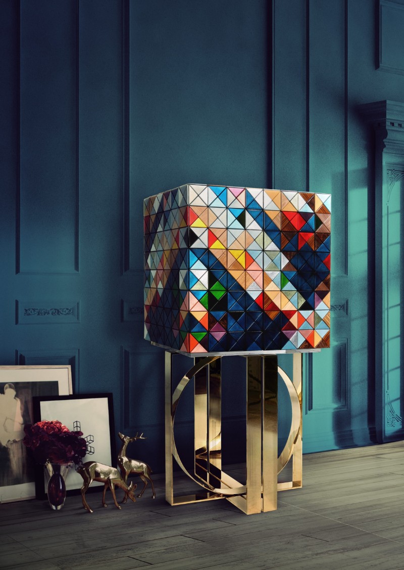 Pixel Cabinet is The Special Statement Piece You Need | www.bocadolobo.com #cabinet #homedecorideas #productdesign #homedecor #decoration #luxuryfurniture @homedecorideas