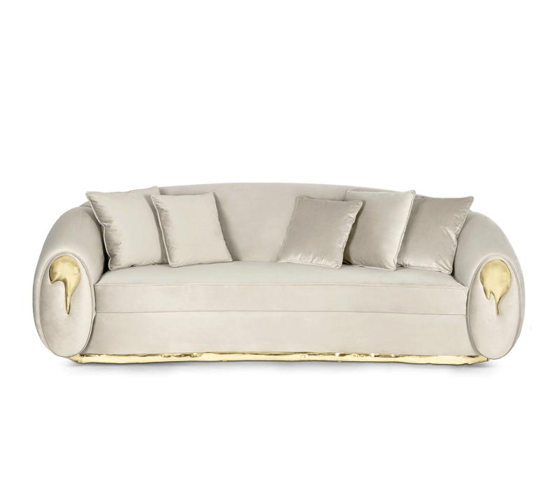 nude velvet soleil sofa 